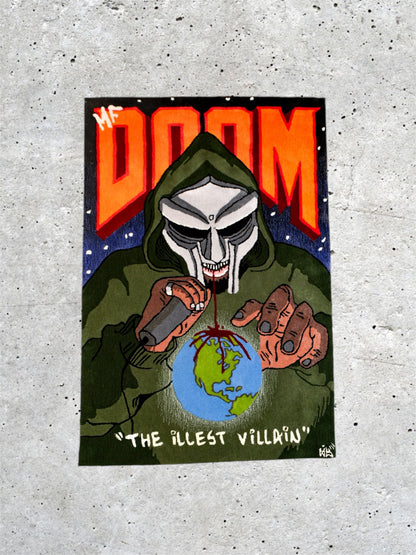 MF DOOM RUG