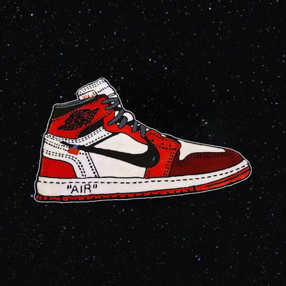 OFF WHITE JORDAN 1 RUG